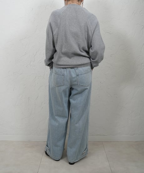 Cotton cashmere knit【brownラスト1点】