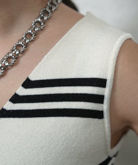 Glitter　BD 2way knit tank  現物分残り僅か！