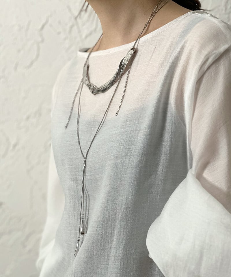 Sea'ds mara】 Texture necklace | select shop L...
