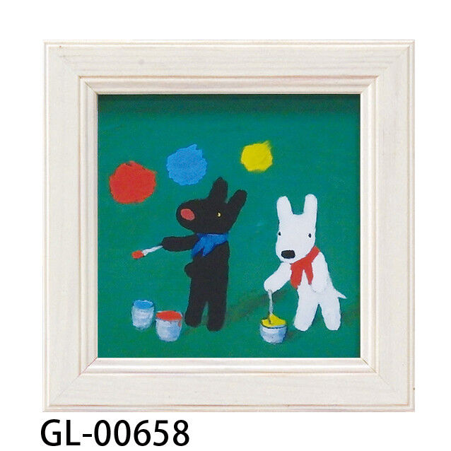 リサとガスパール ミニアートフレーム【フランス】＜樹脂フレーム