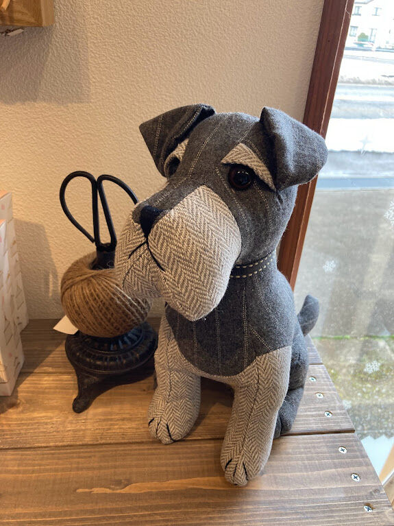 アイアン　ドアストッパー◾️テリア　シュナウザー　犬 アニマルドアストッパー シュナウザー※日本初上陸 | archetoyama's STORE