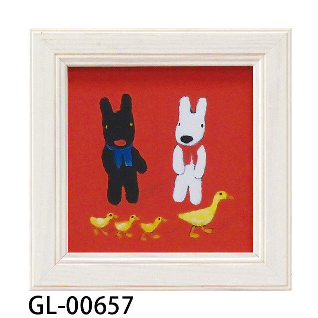 リサとガスパールのであい　リサガス　 額縁　ミニアートフレーム　レア　希少 リサとガスパールのであい リサガス 額縁 ミニアートフレーム レア