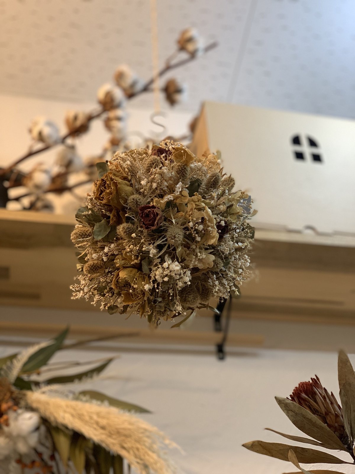 ドライフラワーボール | hana agusak