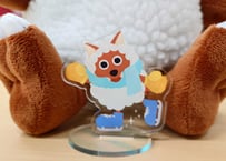 ウルフィのアクスタ（スケート）