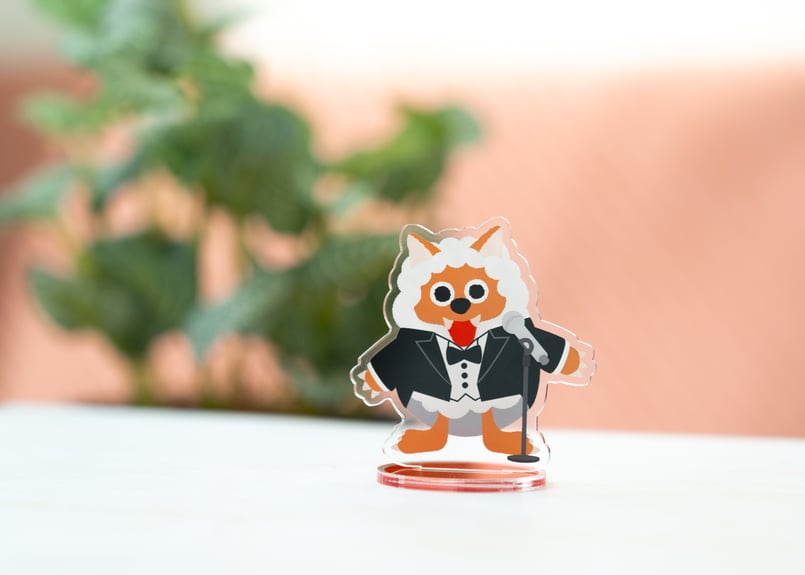 ウルフィのアクスタ（歌う） | ハピキャンストア