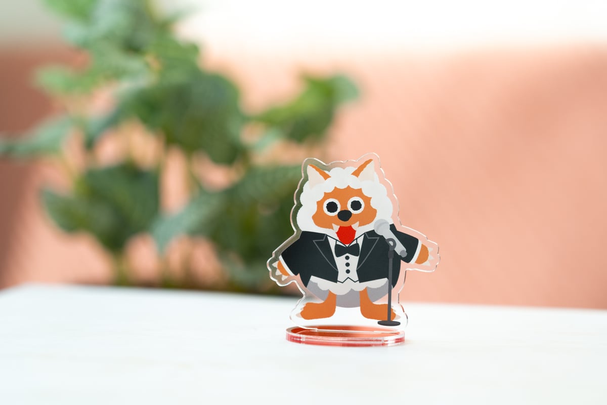 ウルフィのアクスタ（歌う） | ハピキャンストア