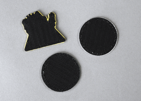 刺繍ワッペンセット（クマ・緑ロゴ・白ロゴ）