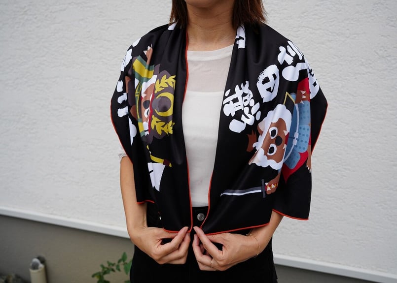 三英傑ウルフィ冷感タオル | ハピキャンストア