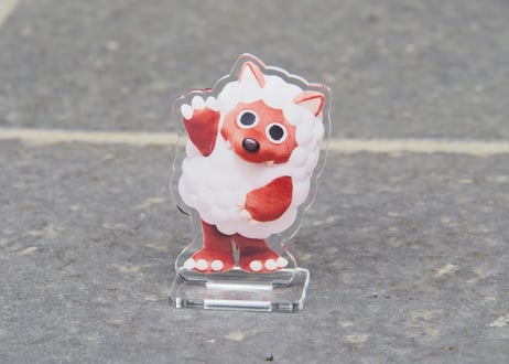 ウルフィ　ぬいぐるみ ぬげるウルフィぬいぐるみ20cm - メルカリ