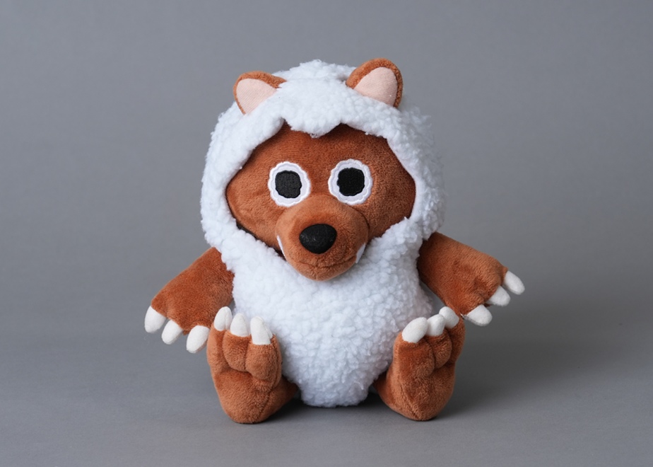 ぬげるウルフィぬいぐるみ20cm | ハピキャンストア