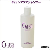 チバ化粧品　ヘアケアシャンプー　天然ミネラルイオン水入 弱酸性・無香料 容量：300ｍｌ