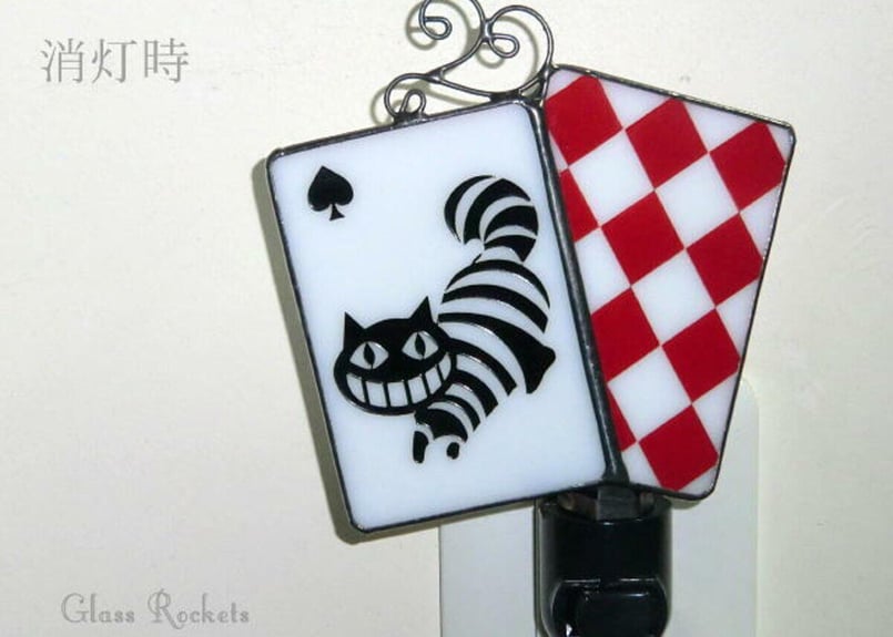 【新品未使用】希少★不思議の国のアリス チェシャ猫 ランプ ポンライト 楽天市場】スワロフスキー アリス・イン・ワンダーランド ふしぎ