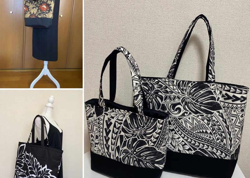 トライバル柄 トートバッグ | Naana