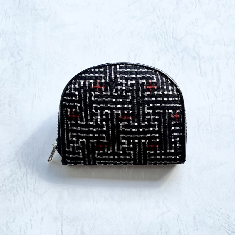 小銭入れ 大島紬（龍郷柄）レザー・小物 小銭入れ 大島紬（龍郷柄）レザー・小物