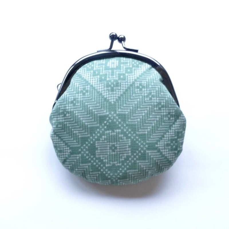 大島紬】がまぐち（龍郷柄・キュービック柄） | Ropes