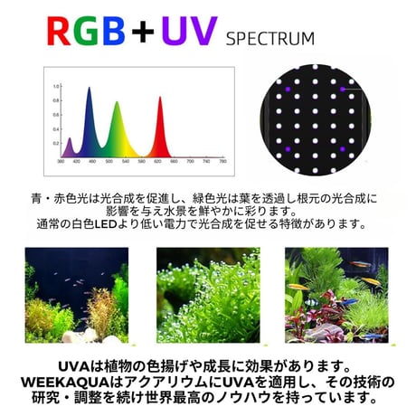 NEW AQUA FLARE UVA P1200 RGB TH