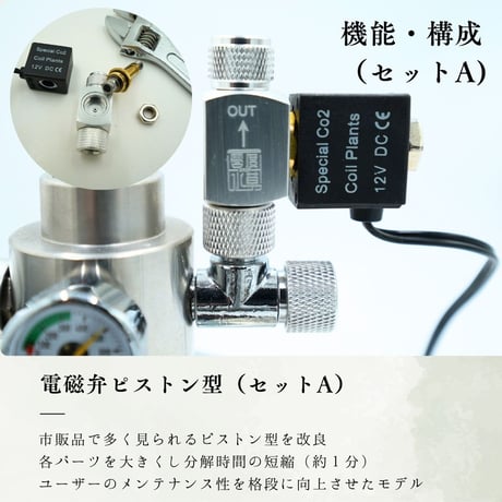 化学反応式ボンベ CO2ジェネレイターX PRO フルセット