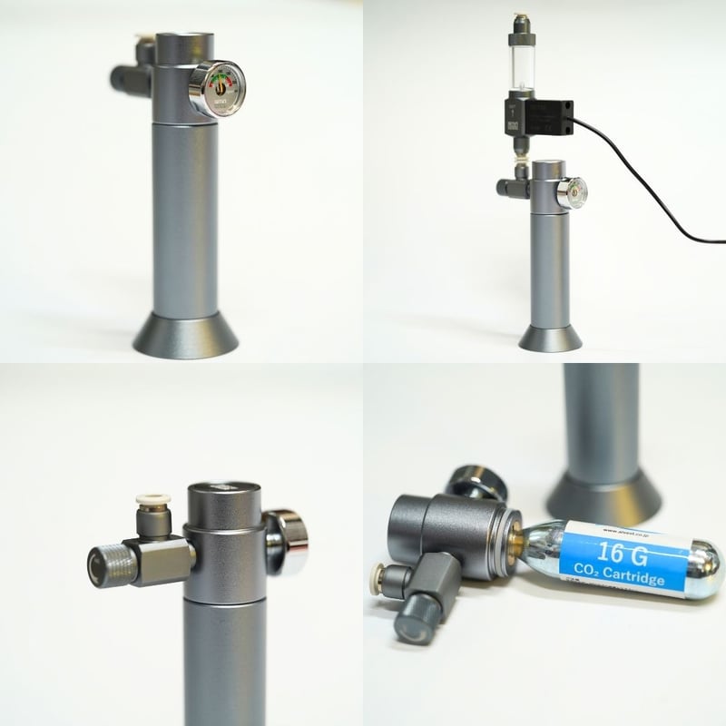 KAPURA AQUA CO2レギュレーター　水槽用 KAPURA AQUA CO2レギュレーター 水槽用 世界最小CO2レギュレーターミニ