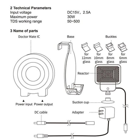 Chihiros DOCTOR Mate 第4世代 Bluetooth対応