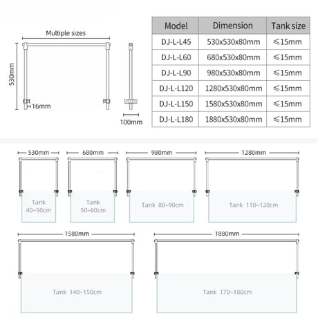 アクアリウムスタンド WEEK AQUA純正 アーチ型スタンド【45-180cm】