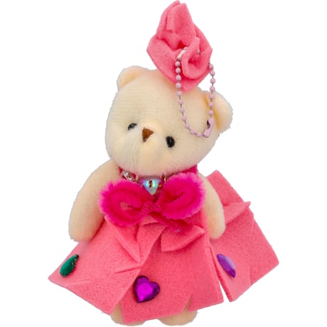 クマちゃんきせかえコレクション　基本のドレス　ピンク