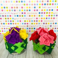 バラの小物入れキット　プレゼントに最適！