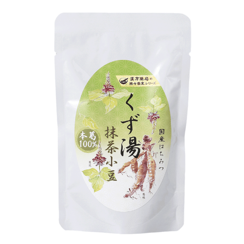 くず湯 抹茶小豆 | きんかんおかゆぶオンラインストア