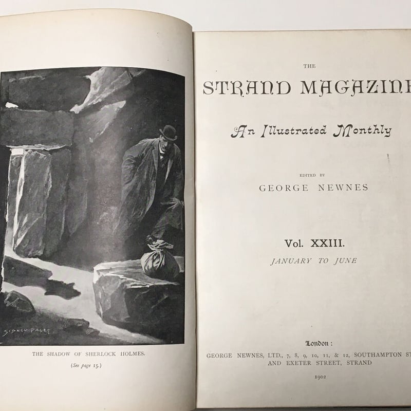 イギリスアンティーク洋書(初版本;オリジナル) Strand イギリスアンティーク洋書(初版本;オリジナル) Strand