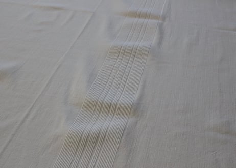 France Antique 赤ラインの大判シート/MONOGRAM "B・G"