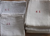 【送料無料対象商品】 France Antique Torchons “AL” 地厚のトルション(数量7)
