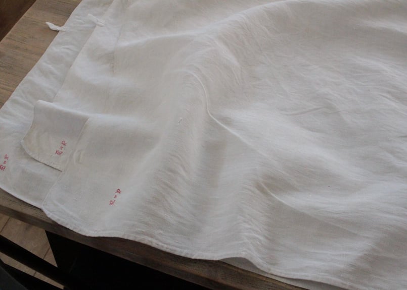 フランスアンティークキッチンクロス ・EP (数量3) | Antique & Brocant