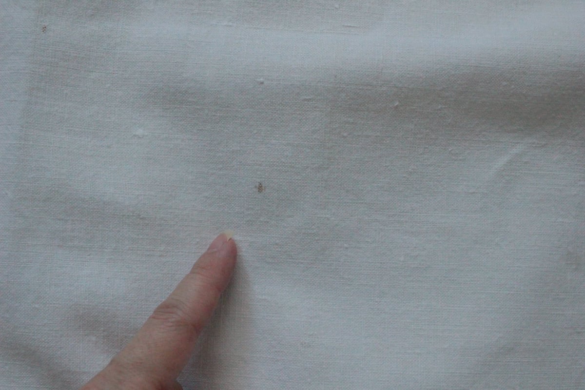 France Antique Linge Ancien Feuilles Monogram