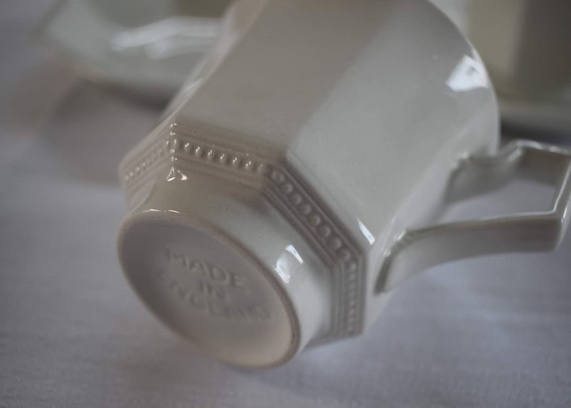 Johnson Brothers【ジョンソンブラザーズ】“Heritage White” Cu Johnson Brothers【ジョンソンブラザーズ】“Heritage White” Cu
