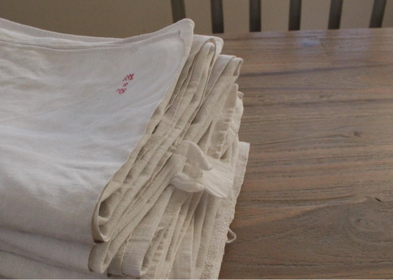 フランスアンティークキッチンクロス (数量5) | Antique & Brocante R