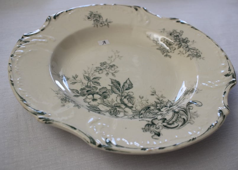 GIEN ロカイユ・ブラン スーププレート 23cm2枚セット Amazon.co.jp: ジアン(GIEN) ロカイユ・ブラン(ROCAILLE BLANC