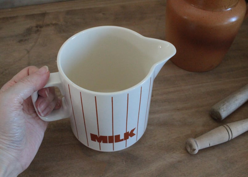 Hornsea・ホーンジー/MILKジャグ茶 | Antique & Brocante R.l