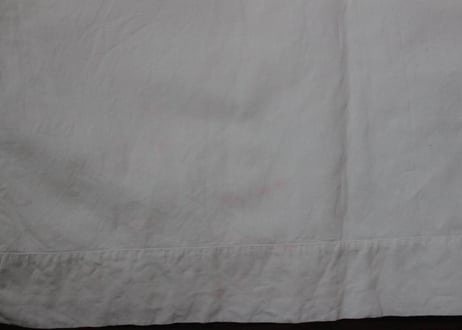 France Antique Linge Ancien Feuilles MONOGRAM“BO”