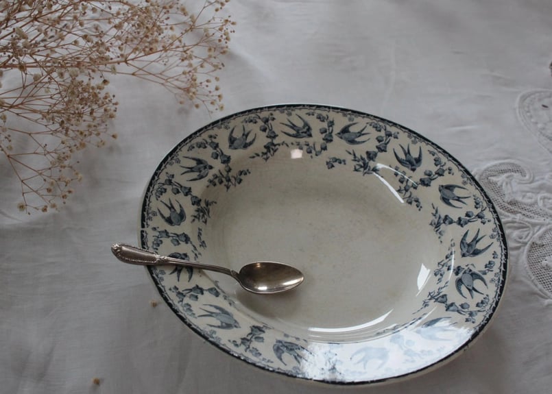 Sarreguemines【サルグミンヌ】ARUNDO・スーププレート | Antique &