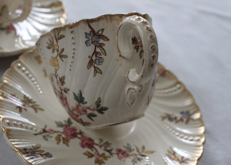 Sarreguemines【サルグミンヌ】C&Sペア/Louis XV ルイ15世 Sarreguemines【サルグミンヌ】C&Sペア/Louis XV ルイ15世