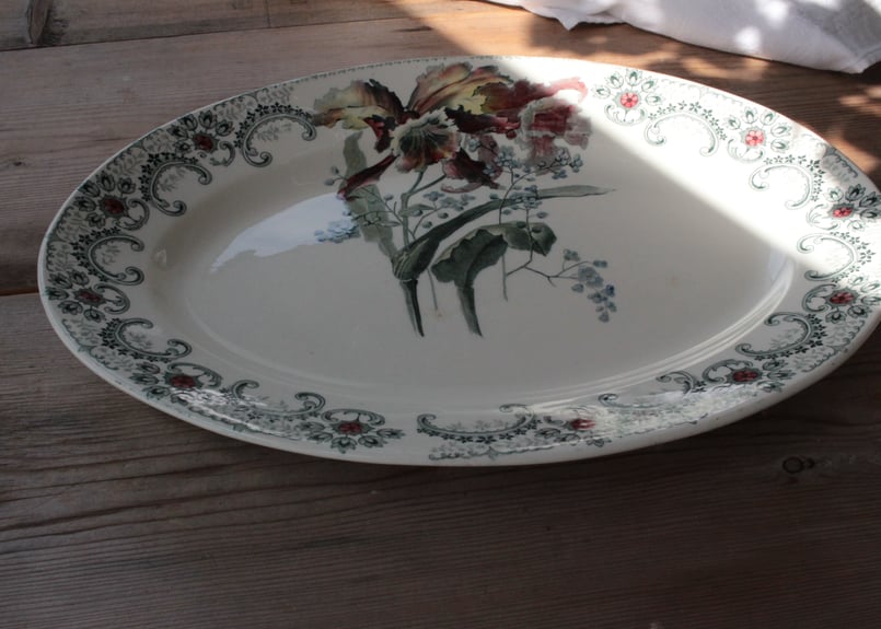 HB&Cie Choisy le Roi LYONNAIS ショワジールロワ プレート