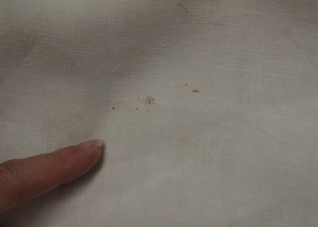 France Antique MONOGRAM“RB”　モノグラム大判シーツ