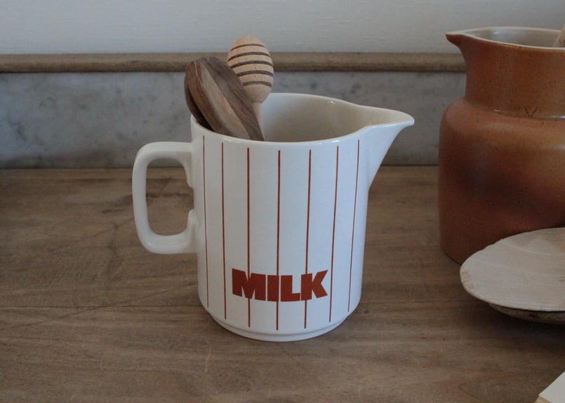 Hornsea・ホーンジー/MILKジャグ茶 | Antique & Brocante R.l