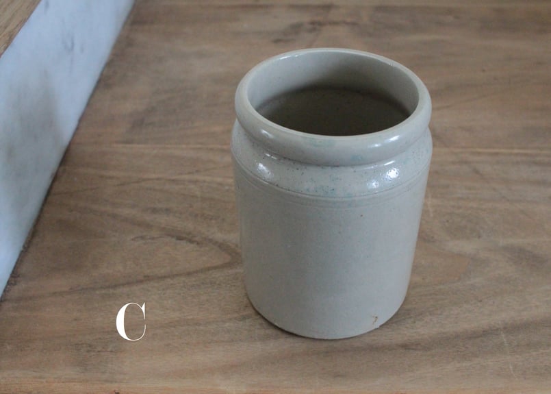 Stoneware Mustard Pots/マスタードポットS (数量4) | Antiqu