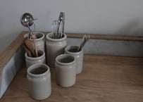 Stoneware Mustard Pots/マスタードポットS (数量4)