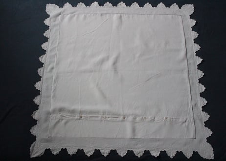 France Antique クッションカバー/MONOGRAM "P・F"