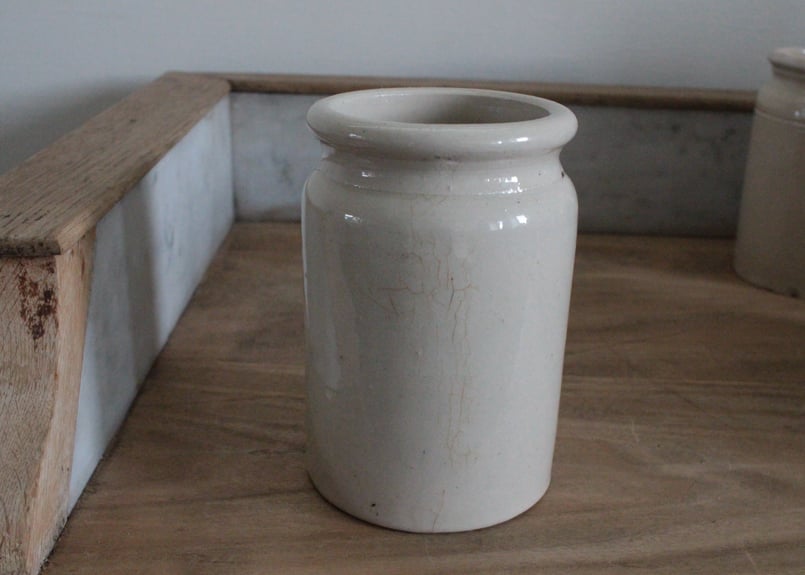 Stoneware Mustard Pots/マスタードポットM (数量2) | Antiqu