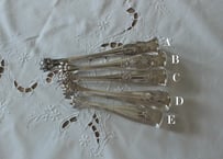 Ancienne pince à sucre パンス・ド・シュクル/トング・野獣の足 A/B