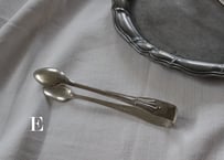 Ancienne pince à sucre パンス・ド・シュクル/トング・プレーン E/F/G