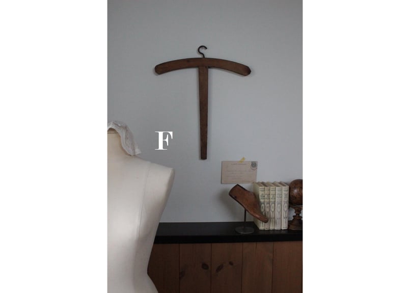 クロスハンガー　十字架　ハンガー　ブロカント　天然生活　フランスアンティーク クロスハンガー 十字架 ハンガー ブロカント 天然生活 フランス