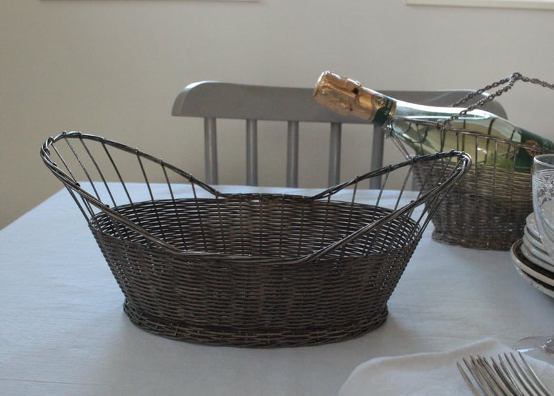 ワイヤーバスケット（2種類） | Antique & Brocante R.loger